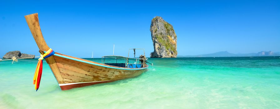 Beach landscape in Thailand