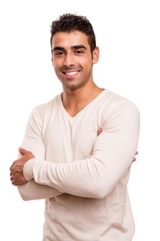 Portrait of a smiling young man