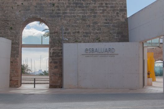 Es Baluard view, Palma de Mallorca, Balearic islands, Spain.