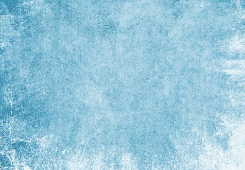 Grunge blue background with space for text