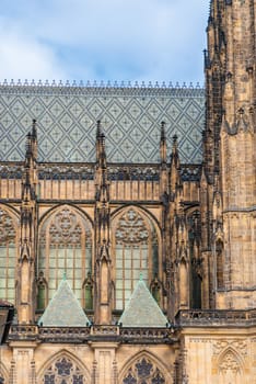 St. Vita`s Cathedral in Prague, Czech Republic