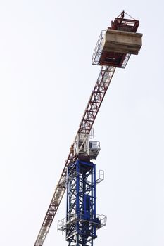 Tower crane working