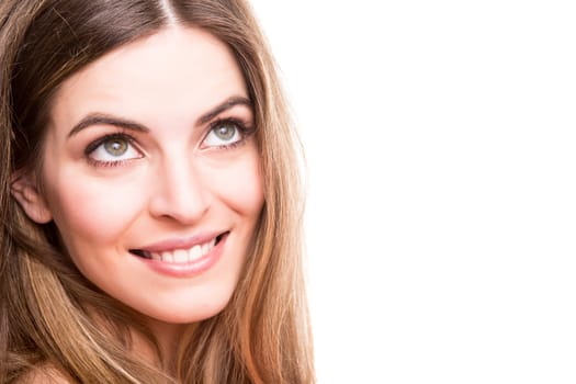 Portrait of a smiling young woman