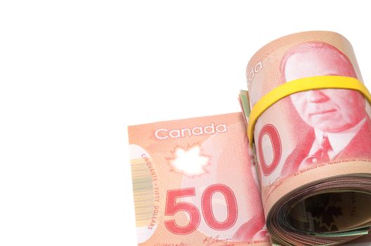 Series of Canadian dollars