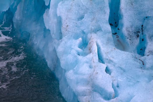 Arctic iceberg. ice stock. area Novaya Zemlya