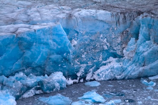 Arctic glacier. area Novaya Zemlya