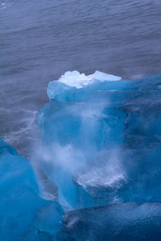 Arctic iceberg. ice stock. area Novaya Zemlya
