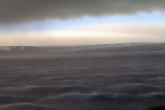 quiet North Sea in the summer