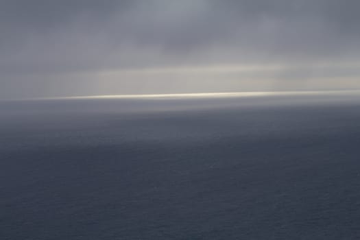 quiet North Sea in the summer