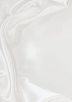 Smooth elegant white silk can use as wedding background 