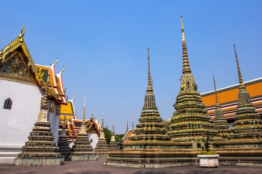 Chedi in Wat Po(Wat Phra Chetuphon), Bangkok