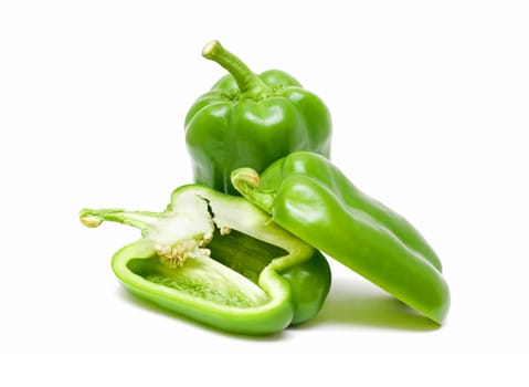 Green bellpepper(clipping path!)