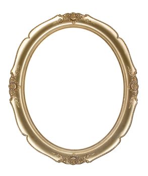 Oval photo frame(Clipping path)