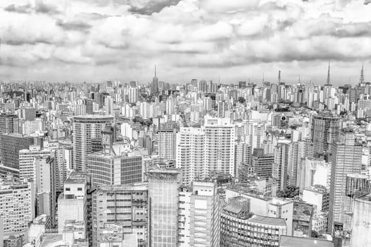 Aerial view of Sao Paulo, Brazil