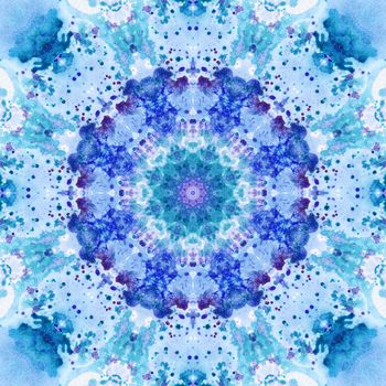 Artistic background, seamless abstract pattern, watercolor hand painting