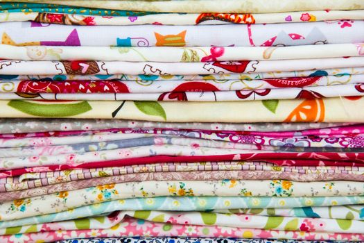 many natural cotton  fabric for hand made