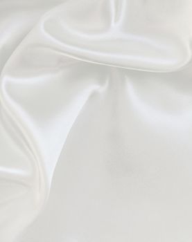 Smooth elegant white silk can use as wedding background