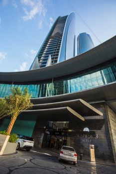 Skyscrapers in Abu Dhabi, United Arab Emirates