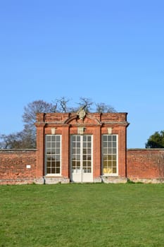 English Summerhouse in portrait aspect