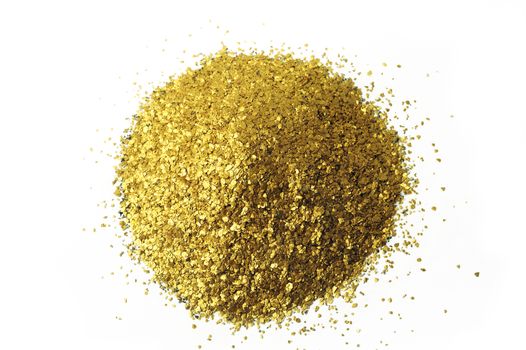 lots of glitter alluvial gold found in France