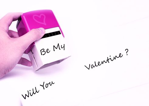 Will you be my valentine?