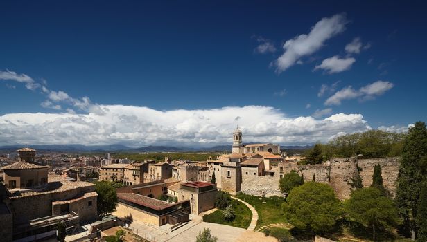 The ancient cathedral, which stood on the site of the present one, was used by the Moors as a mosque, and after their final expulsion was either entirely remodelled or rebuilt.