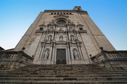 Cathedral of Girona in the Morning