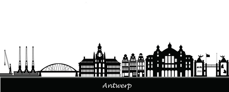 antwerp skyline