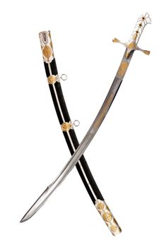 Ancient sabre. A smart variant of the fighting weapon