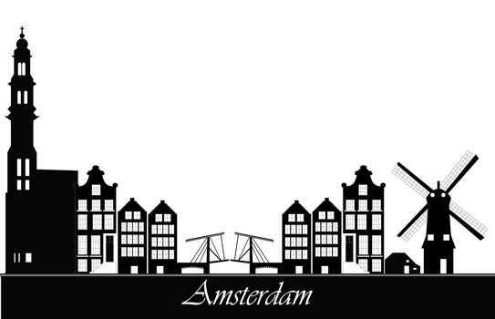 amsterdam skyline