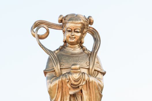 Naja statue of Chinese in thai land