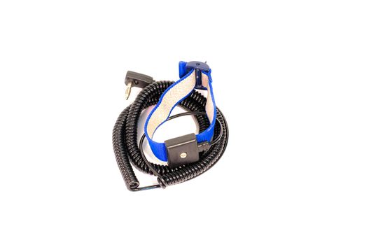 The blue fabric wrist strap set, ESD