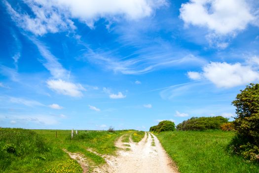 he North Downs Way National Trail in southern England