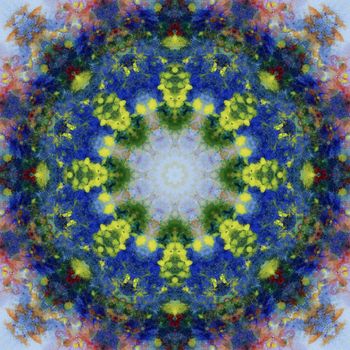 Artistic background, seamless abstract pattern, watercolor hand painting