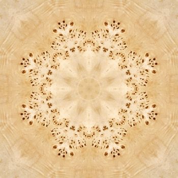 Seamless background, abstract pattern, wooden veneer poplar root
