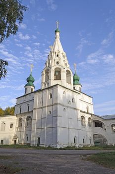 Cathedral of the Archangel Michael (built in 1653-1656) of Monastery of Archangel Michael in Veliky Ustyug, Russia