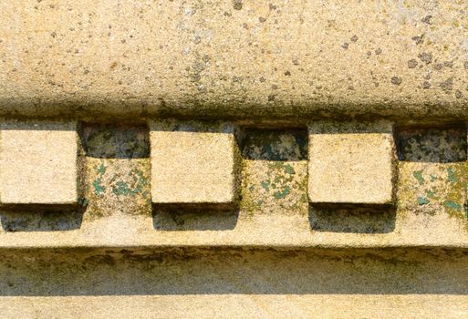 background or texture match the old Stucco decorations