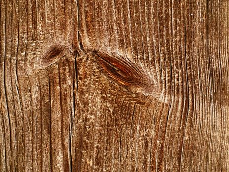 background or texture of the old structure of spruce board brown color