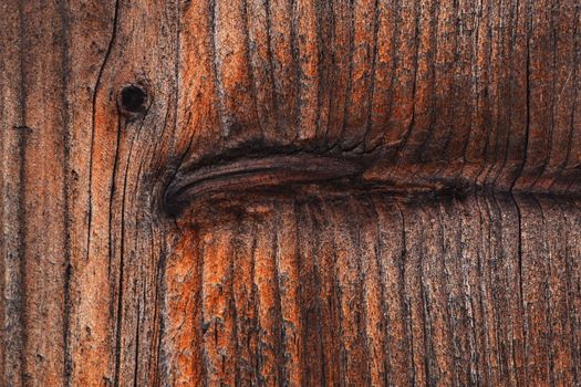 background or texture old brown wooden eye