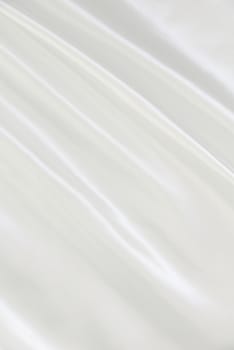 Smooth elegant white silk can use as wedding background