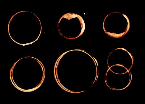  prints rings of coffee cup