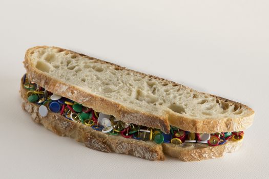 Italian bread and pins