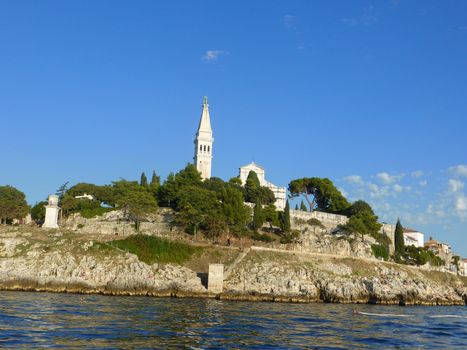 Rovinj, Croatia ��� September, 6: the cobbled streets of Rovinj on September 6, 2013. the streets of Rovinj have been chosen as set for novels by famous writers as Verne and Joyce because of the romantic uniqueness