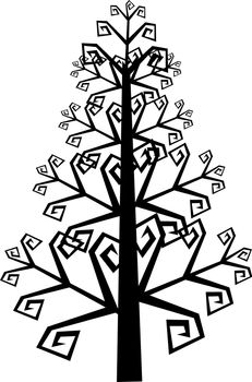 tree ,plant, flower,icon