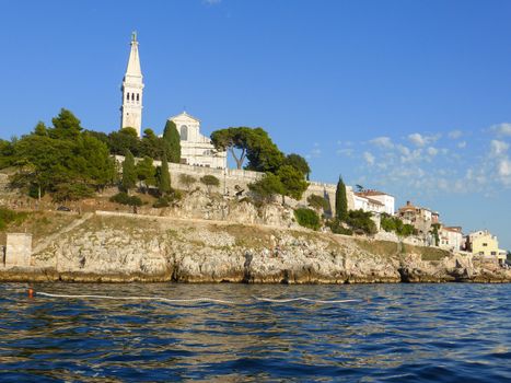 Rovinj, Croatia ��� September, 6: the cobbled streets of Rovinj on September 6, 2013. the streets of Rovinj have been chosen as set for novels by famous writers as Verne and Joyce because of the romantic uniqueness
