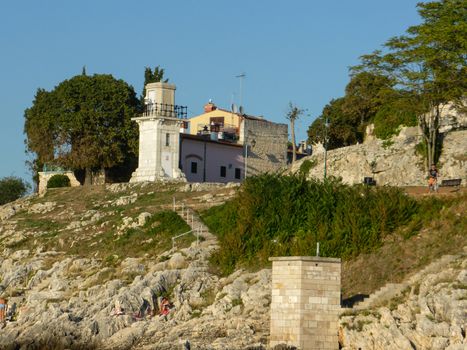 Rovinj, Croatia ��� September, 6: the cobbled streets of Rovinj on September 6, 2013. the streets of Rovinj have been chosen as set for novels by famous writers as Verne and Joyce because of the romantic uniqueness