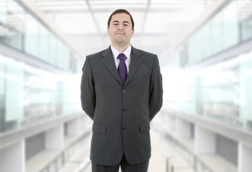 young business man portrait at the office