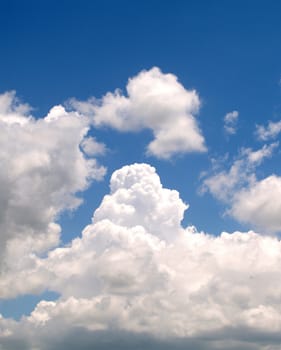 different colorful sky clouds set