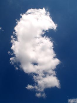 different colorful sky clouds set