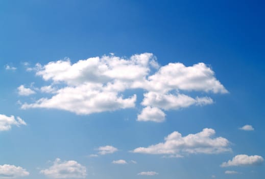 different colorful sky clouds set